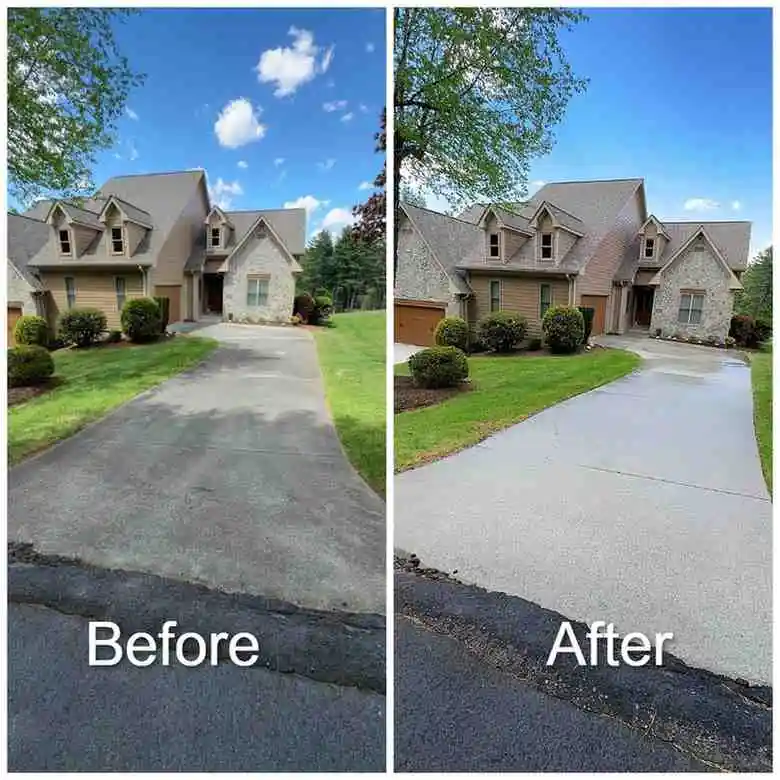 house driveway washing