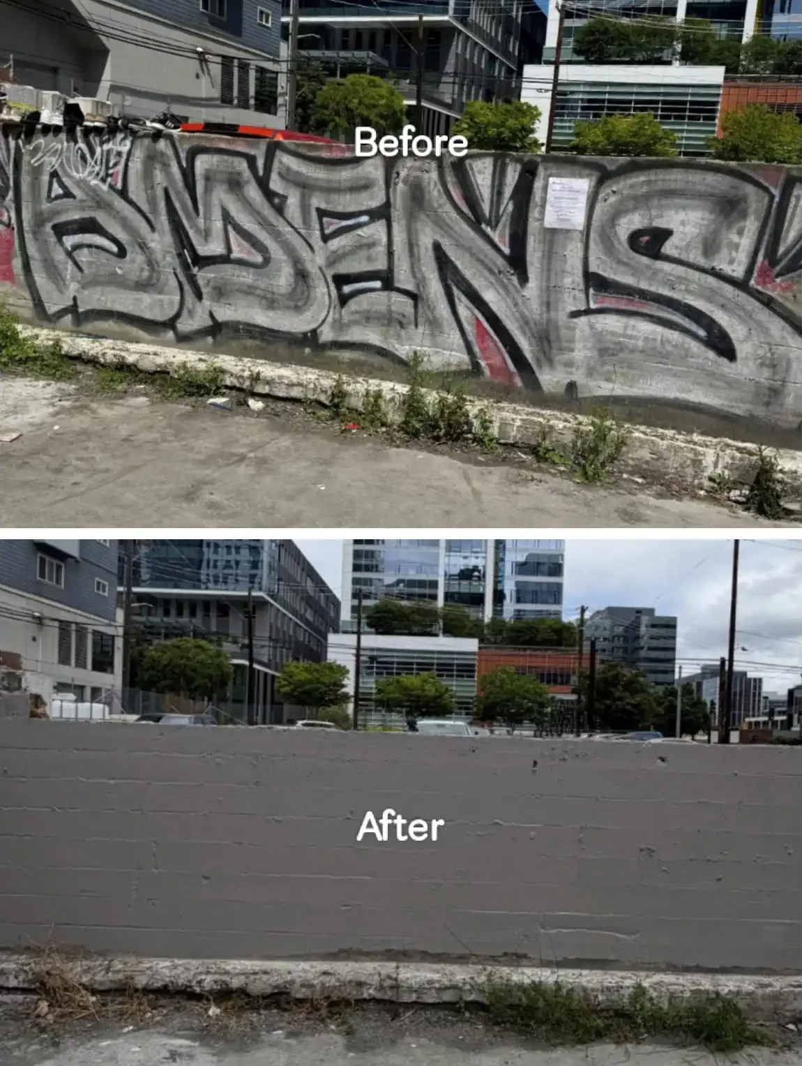 commercial and residential graffiti removal